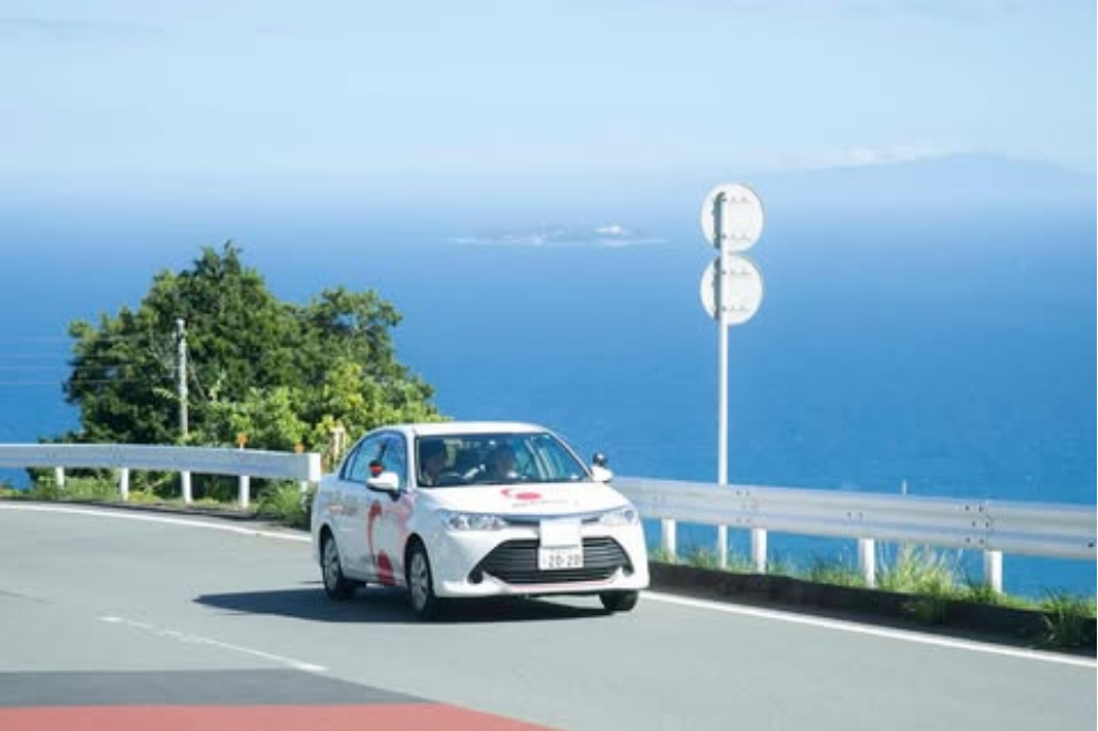 Atami is one of the top driving camps in Japan, and is famous for its ocean view
