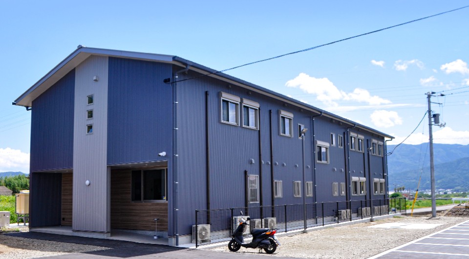 The men's dormitory of Awa driving school